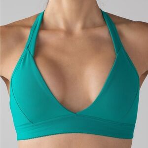 Lululemon All Day Breeze Bra Viridian Green Size 6